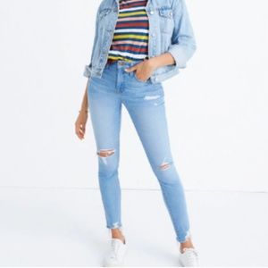 Madewell 9" High Rise Skinny jean